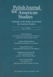 Opakowanie Polish Journal for American Studies, vol. 5