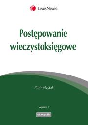 Okładka książki Postępowanie wieczystoksięgowe