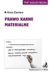 Prawo karne materialne. Autor: Zientara Anna. Dadada.pl Okładka książki Prawo karne materialne
