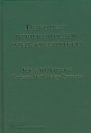 Okładka książki Prawo pracy w świetle procesów integracji europejskiej