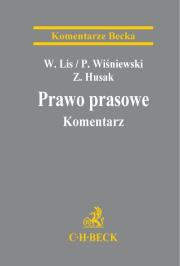 Okładka książki Prawo prasowe Komentarz