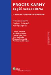 Okładka książki Proces karny część szczególna