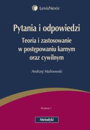 Pytania i odpowiedzi. Autor: Malinowski Andrzej. Dadada.pl Okładka książki Pytania i odpowiedzi
