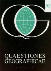 Opakowanie Quaestiones Geographicae 29/2