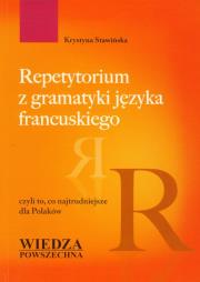 Okładka książki Repetytorium z gramatyki języka francuskiego