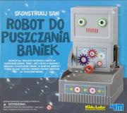 Robot do puszczania baniek. Autor: 3288. Dadada.pl Okładka książki Robot do puszczania baniek