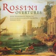 Rossini: Overtures. Autor: Royal Philharmonic Orchestra, State of Mexico Symphony Orchestra, Enrixue Batiz. Dadada.pl Okładka książki Rossini: Overtures