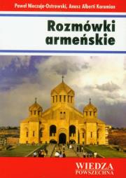 Rozmówki armeńskie. Autor: Nieczuja-Ostrowski Paweł, Karamian Anusz Alberti. Dadada.pl Okładka książki Rozmówki armeńskie