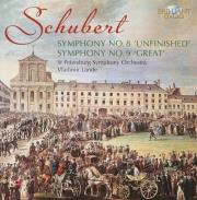 Okładka książki Schubert: Symphony No. 8 'Unfinished' & Symphony No. 9 'Great'