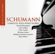 Schumann: Complete Piano Works. Autor: Ronald Brautigam, Luba Edlina, Peter Frankl. Dadada.pl Okładka książki Schumann: Complete Piano Works