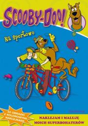 Scooby-Doo! Na sportowo - naklejam i maluję. Autor: Praca zbiorowa. Dadada.pl Okładka książki Scooby-Doo! Na sportowo - naklejam i maluję