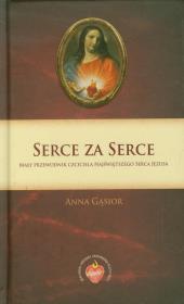 Serce za Serce. Autor: Gąsior Anna. Dadada.pl Okładka książki Serce za Serce
