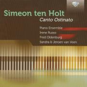 Simeon ten Holt: Canto Ostinato. Autor: Irene Russo, Fred Oldenburg, Sandra van Veen, Jeroen van Veen. Dadada.pl Okładka książki Simeon ten Holt: Canto Ostinato