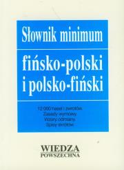 Okładka książki Słownik minimum fińsko-polski polsko-fiński