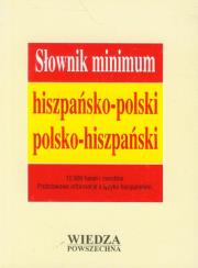 Okładka książki Słownik minimum hiszpańsko-polski polsko-hiszpański