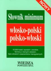Okładka książki Słownik minimum włosko-polski polsko-włoski nowy