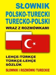 Słownik pol-tur, tur-pol wraz z rozmówkami. Autor: Katarzyna Sadowska-Ozcan. Dadada.pl Okładka książki Słownik pol-tur, tur-pol wraz z rozmówkami