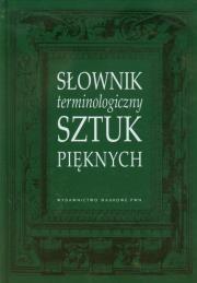 Opakowanie Słownik terminologiczny sztuk pięknych