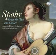 Spohr: Songs for Voice and Guitar. Autor: Antonia Elisabeth Brown, Adriano Sebastiani. Dadada.pl Okładka książki Spohr: Songs for Voice and Guitar