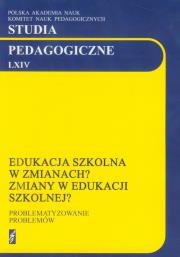 Studia pedagogiczne LXIV. Wydawca: Łośgraf. Dadada.pl Opakowanie Studia pedagogiczne LXIV