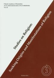 Studies on religion. Wydawca: Akademia Humanistyczna im. A. Gieysztora. Dadada.pl Opakowanie Studies on religion