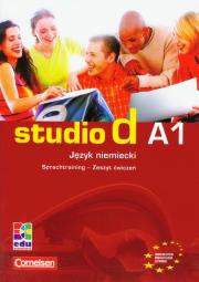 Studio d A1 Język niemiecki Zeszyt ćwiczeń. Autor: Niemann Rita Maria, Kim Dong Ha. Dadada.pl Okładka książki Studio d A1 Język niemiecki Zeszyt ćwiczeń
