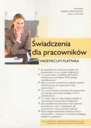 Okładka książki Świadczenia dla pracowników 2012