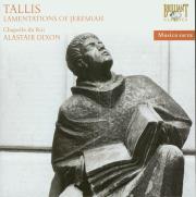 Tallis: Lamentations of Jeremiah. Autor: Chapelle du Roi, Alastair Dixon. Dadada.pl Okładka książki Tallis: Lamentations of Jeremiah
