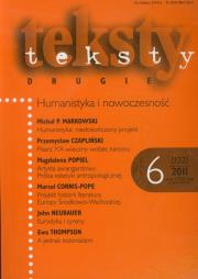 Opakowanie Teksty drugie 6/2011 Humanistyka i nowoczesność
