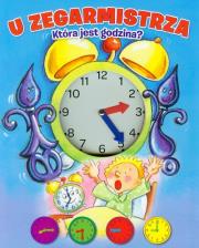 Okładka książki U Zegarmistrza - książeczka kartonowa