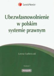 Okładka książki Ubezwłasnowolnienie w polskim systemie prawnym