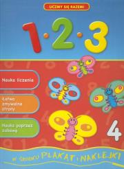 Okładka książki Uczmy się razem! 1, 2, 3