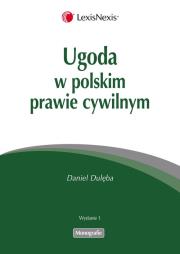 Okładka książki Ugoda w polskim prawie cywilnym