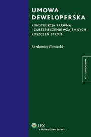 Okładka książki Umowa deweloperska