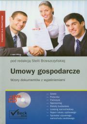 Umowy gospodarcze + CD. Wydawca: C.H. Beck. Dadada.pl Opakowanie Umowy gospodarcze + CD