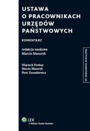 Okładka książki Ustawa o pracownikach urzędów państwowych Komentarz