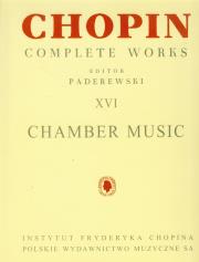 Okładka książki Utwory kameralne CW XVI Chopin