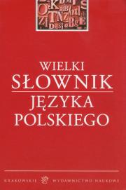Okładka książki Wielki słownik Języka Polskiego KWN