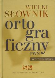 Opakowanie Wielki słownik ortograficzny PWN + CD