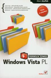 Okładka książki Windows Vista PL. Pierwsza pomoc