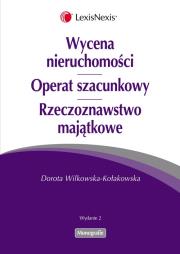 Okładka książki Wycena nieruchomości Operat szacunkowy Rzeczoznawstwo majątkowe