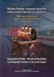 Okładka książki Wyjazdy Polaków przyjazdy Ukraińców