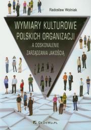 Okładka książki Wymiary kulturowe polskich organizacji