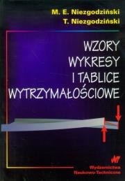 Wzory wykresy i tablice wytrzymałościowe. Autor: Niezgodziński Michał E., Niezgodziński Tadeusz. Dadada.pl Okładka książki Wzory wykresy i tablice wytrzymałościowe