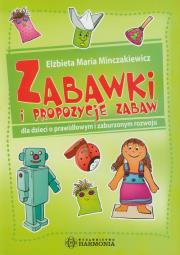 Zabawki i propozycje zabaw Harmonia. Autor: Minczakiewicz Elżbieta Maria. Dadada.pl Okładka książki Zabawki i propozycje zabaw Harmonia