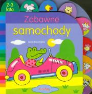 Zabawne samochody. Autor: Boumans Lieve. Dadada.pl Okładka książki Zabawne samochody
