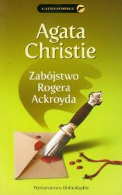 Zabójstwo Rogera Ackroyda. Autor: Agatha Christie. Dadada.pl Okładka książki Zabójstwo Rogera Ackroyda