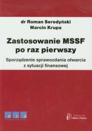 Okładka książki Zastosowanie MSSF po raz pierwszy