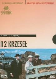 12 krzeseł. Autor: Władlen Bachnow, Leonid Gajdaj. Dadada.pl Okładka książki 12 krzeseł