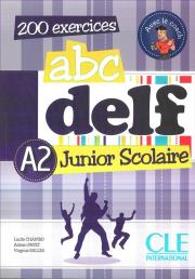 ABC DELF A2 Junior Scolaire Podręcznik z kluczem z płytą DVD 200 ćwiczeń. Autor: Chapiro Lucile, Payet Adrien, Salles Virginie. Dadada.pl Okładka książki ABC DELF A2 Junior Scolaire Podręcznik z kluczem z płytą DVD 200 ćwiczeń